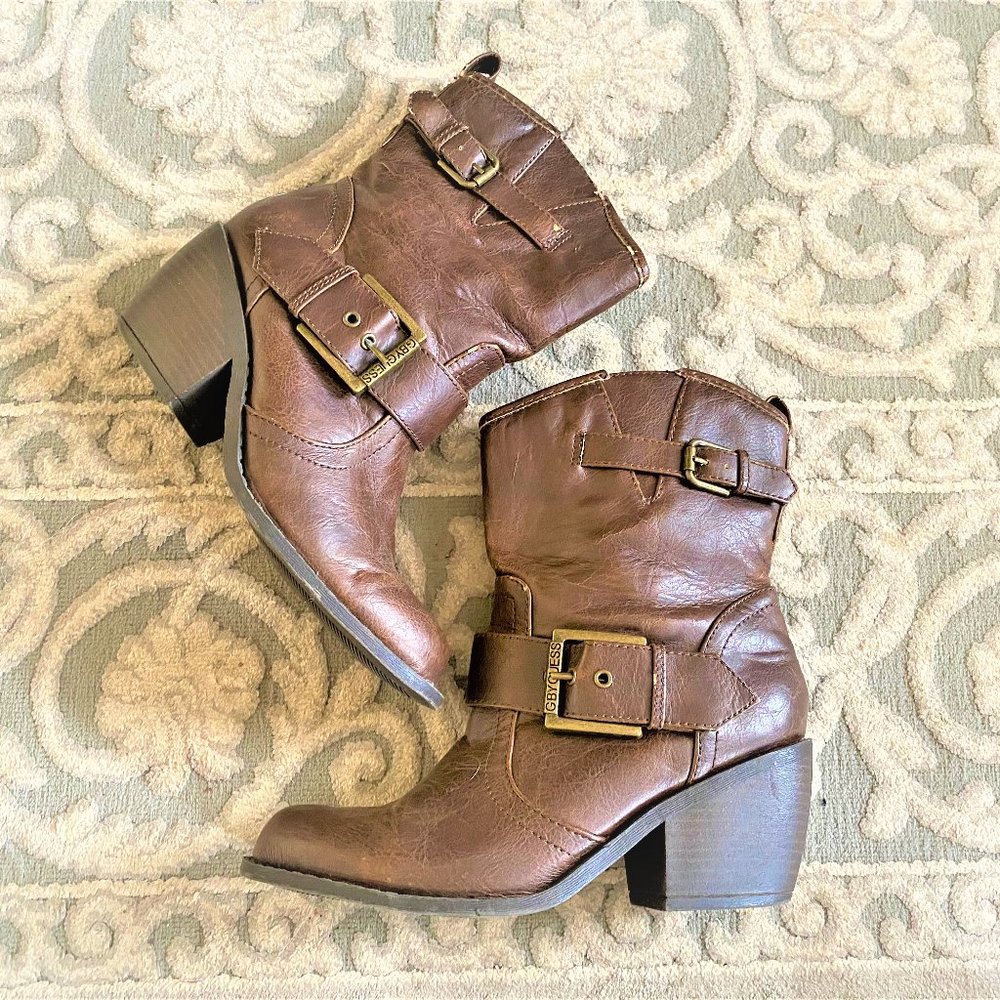Guess Faux Leather Boots